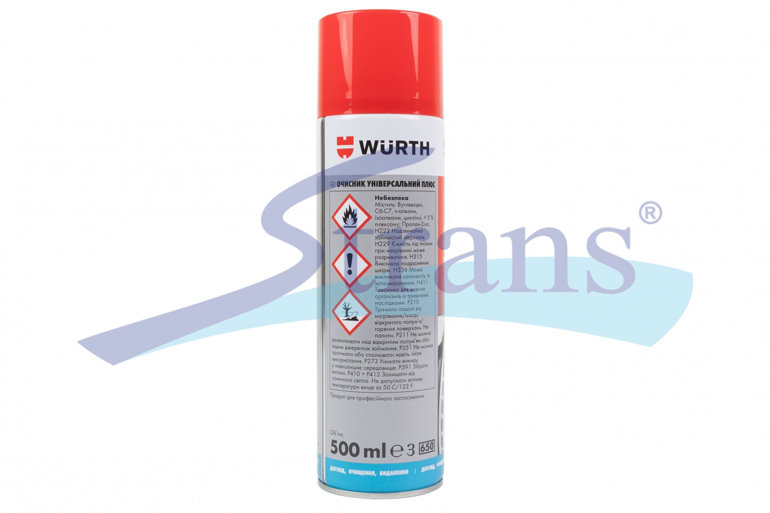 Brake Cleaner Wurth Plus 500Ml 089010810 buy in Ukraine | Strans